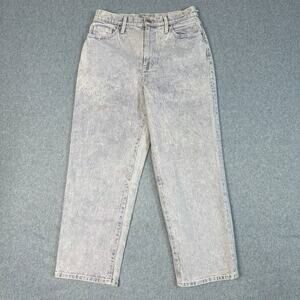 Universal Thread Jeans Purple Women's 10/30R Acid Wash Vintage Straight Casual